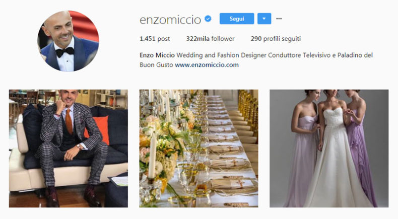 Enzo Miccio instagram