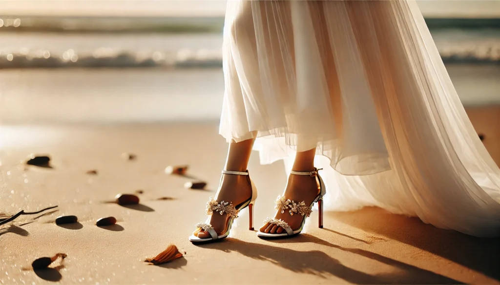 Scarpe Sposa: 7 consigli per sceglierle 1 ListanozzeOnline - Magazine Scarpe Sposa sandali tacco
