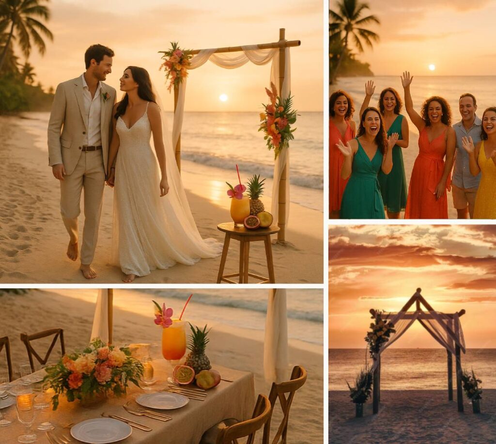 Matrimonio-in-Spiaggia-tramonto