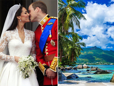Luna di miele VIP: prendi spunto dalle celebrità! Kate Middleton e il Principe William – Seychelles - Luna di miele VIP: prendi spunto dalle celebrità!